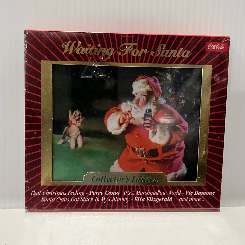 Coca-Cola Waiting For Santa Christmas Holiday CD Compilation Collectors Edition